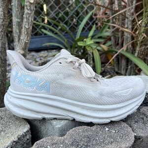Hoka Clifton 9 Men's Size 8.5 1127895 SSEG SAND GYM RUNNING SNEAKER